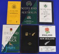 England and Scotland v Tourists Rugby Programmes, 1947-83 (6): Scotland v Australia, 1947 and