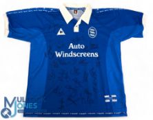 1998-1999 Multi Signed Birmingham City Home Replica Football Shirt, all original Le Coq sportif