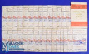 1952-53 Wigan Home R League Programmes (Qty): All or nearly all the Central Park issues for that