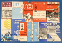 1967-68 Manchester United Away Football Collection, to include League and FA Cup v Spurs replay F-