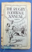 1929-30 Rugby Football Annual: Another annual issue, s/back, good