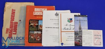 1971 Honour the Lions Sporting Dinners (4): National Sporting Club: 'Honour the 71 Lions' Menu and