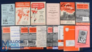 Selection of Exeter City home match programmes 1947/48 Plymouth Argyle (Angus benefit match) 4