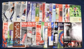 2003/2004 Manchester Utd home Champions League match programmes Porto + ticket, Stuttgart +