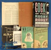NZ Vintage Rugby Books (7): 'Tour of the 3rd All Blacks', Oliver (signed) and Tindill, 1936; Times