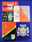 1959 British and I Lions v Rugby Programmes (5): From the matches with Manawatu-Horowhenua, Waikato,