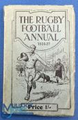 1926-7 Rugby Football Annual: Desirable issue in s/back from what was the increasingly indispensable
