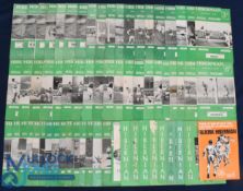 Collection of Hibernian home programmes 1960/61 Kilmarnock (SLC), Celtic, Celtic (SC replay),