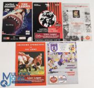 1997 British and I Lions Rugby Programmes (5): Issues from the victorious tour v Natal, E