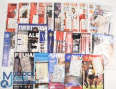 2002/2003 Manchester Utd complete league season away match programmes less Middlesbrough,