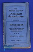 1906 Western Province Football Association handbook containing rules, fixtures, competitions, list