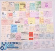 1980-1990 Bolton Wanderers FC Tickets Homes and Aways to include of league FA Cup, Milk Cup 10