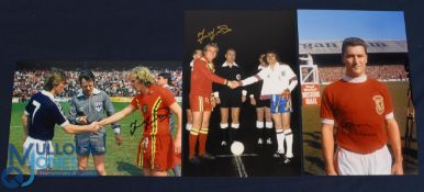 Wales international photos, all signed, size 12