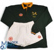 1997 Springbok's Match Prepared Jersey and Shorts v Lions (2): Ready for the 5/7/97 test and