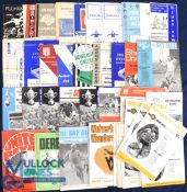 Collection of Wolverhampton Wanderers match programmes homes 1959/60 Blackpool, 1966/67 (6)