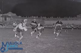 1950 Wigan Rugby League Glass Plate Negatives most rugby related - a few local buildings include - 5