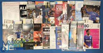 1999-2005 Manchester Home and Away Football Programmes, to include some tickets and friendly matches