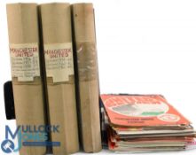 Collection of Manchester Utd home programmes to include 1956/57 complete league (less Birmingham