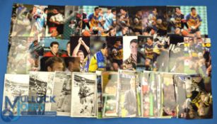 Quantity of Rugby League Signed Photographs, assorted teams, British and Touring teams in need of