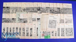 1961-64 Wigan Home R League Programmes (Qty): All or nearly all the Central Park issues for those