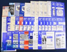 Selection of Brighton and Hove Albion home match programmes 1947/48 Hartlepools Utd (FAC), Torquay