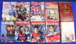 1992-2006 Aston Villa Home Football Programmes, a collection of part years 94-95 x18, 95- 96 x3,