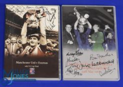 Manchester Utd European Cup final 1968 at Wembley DVD signed in black marker pen by Nobby Stiles,