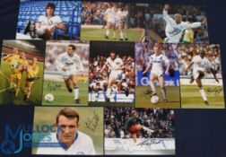 Leeds Utd photographs, all signed, size 12 x 8