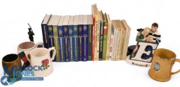 Rugby Ceramics and Books Selection (30): Fine choice: Popular Worthington E 9