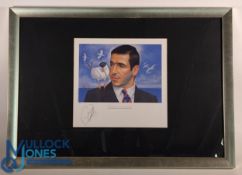 Julian M Strauch Eric Cantona Manchester United Football Print: The Gulls, signed by the artist,