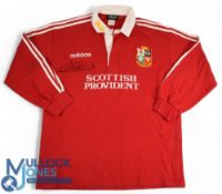 1997 British and I Lions, Austin Healey signed Jersey: Adidas labelled, fully logoed, No.9, official