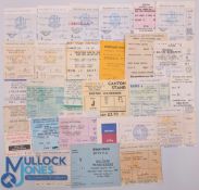 1980-1989 Bolton Wanderers Football Tickets, home (7) and away matches (20) league and Cup matches