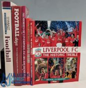 Football Books, to include Memories of Liverpool FC 1946-1997 P/b, The Historic Treble 2001, P/B,