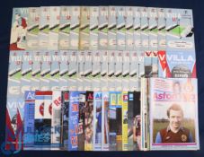 Collection of Aston Villa home programmes 1948/49 Sunderland, 1950/51 Newcastle Utd, 1951/52