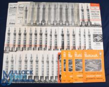 Selection of Grimsby Town home match programmes 1946/47 Stoke City, 1949/50 Bury, 1952/53