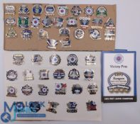 Glasgow Rangers Metal Football Victory Pin Badges by Danbury Mint, 48 loose badges with 45