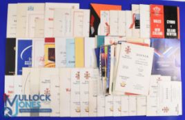 WRU etc Dinner/Menus, Invites, Guest Lists etc (c.80): Fabulous selection including player's