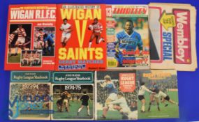 Rugby League Books (9): Lovely large illustrated surveys, Robert Gate's 'Wigan v Saints' and Jack