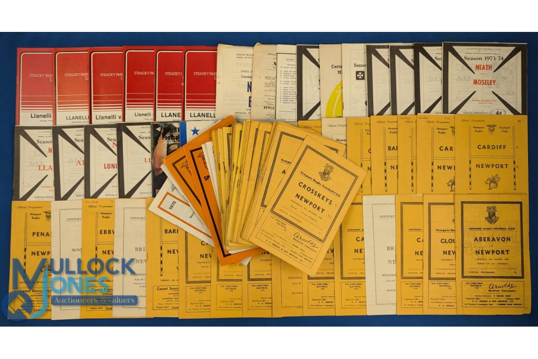 Welsh Club Rugby Programmes inc a few Specials (100s!): Huge box of both 1st and 2nd class clubs - Image 2 of 3