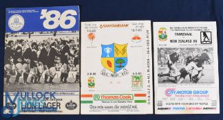1986 NZ Cavaliers in S Africa (3): Three sought-after issues from the controversial 'unofficial'