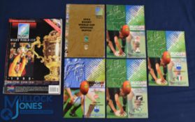 RWC 1995 Rugby Programmes etc (6): Opening match, special issue, SA v Australia; W Samoa v England