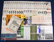 Collection of Fulham home programmes 1937/1938 Chesterfield, 1945/46 Brentford, 1947/48 Bristol