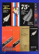 Rugby Programmes from Athletic Park, Wellington, NZ (5): 1967 v Australia (Jubilee Match), 1968 v