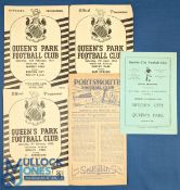 1948 -59 Queens Park Football Programmes, FA select v Queens Park 28th Feb 1948, Queens Park v St