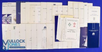 Ireland and Scotland, Dinner/Menus, Invites, Guest Lists etc (c.50): Again, a lovely variety over