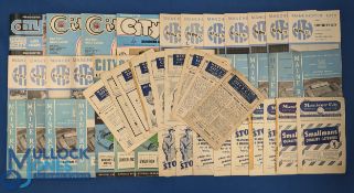 Manchester City home match programme selection to include 1944/45 Blackpool, Everton, 1945/46