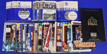 Collection of Chelsea away match programmes to include 1958/59 Leicester City, 1959/60 Blackburn