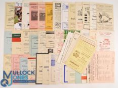 Mostly 1949-70s English/Scots Rugby Clubs Programme Selection (47): Great variety, fascinating old