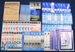 Selection of Reading home match programmes Pre-War 1934/1935 Swindon Town, 1956/57 QPR, 1956/57