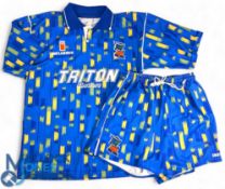 1992-1993 Birmingham City Home Replica Football Shirt, all original Influence shirt with Triton